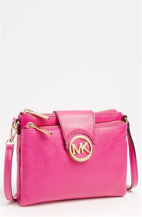 michael kors fulton wallet soft pink ebay|michael kors fulton large crossbody.